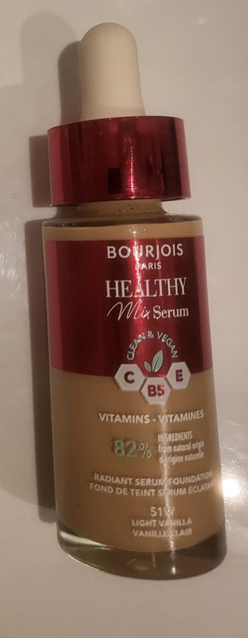 Bourjous Helathy Mix Clean&Vegan podkład - serum do twarzy 51W