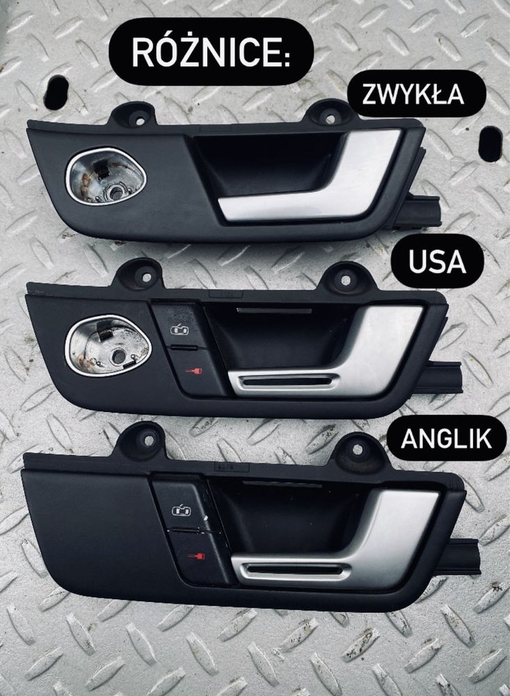 Klamki wewnetrzne rs4 b7 oem USA