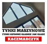 Sierpień Okienko Tynki Maszynowe Tynkowanie Okienko Gipsowe Gładkie