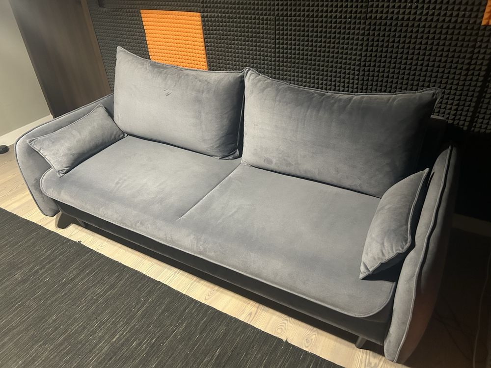 Wersalka/Sofa welurowa z funkcją spania