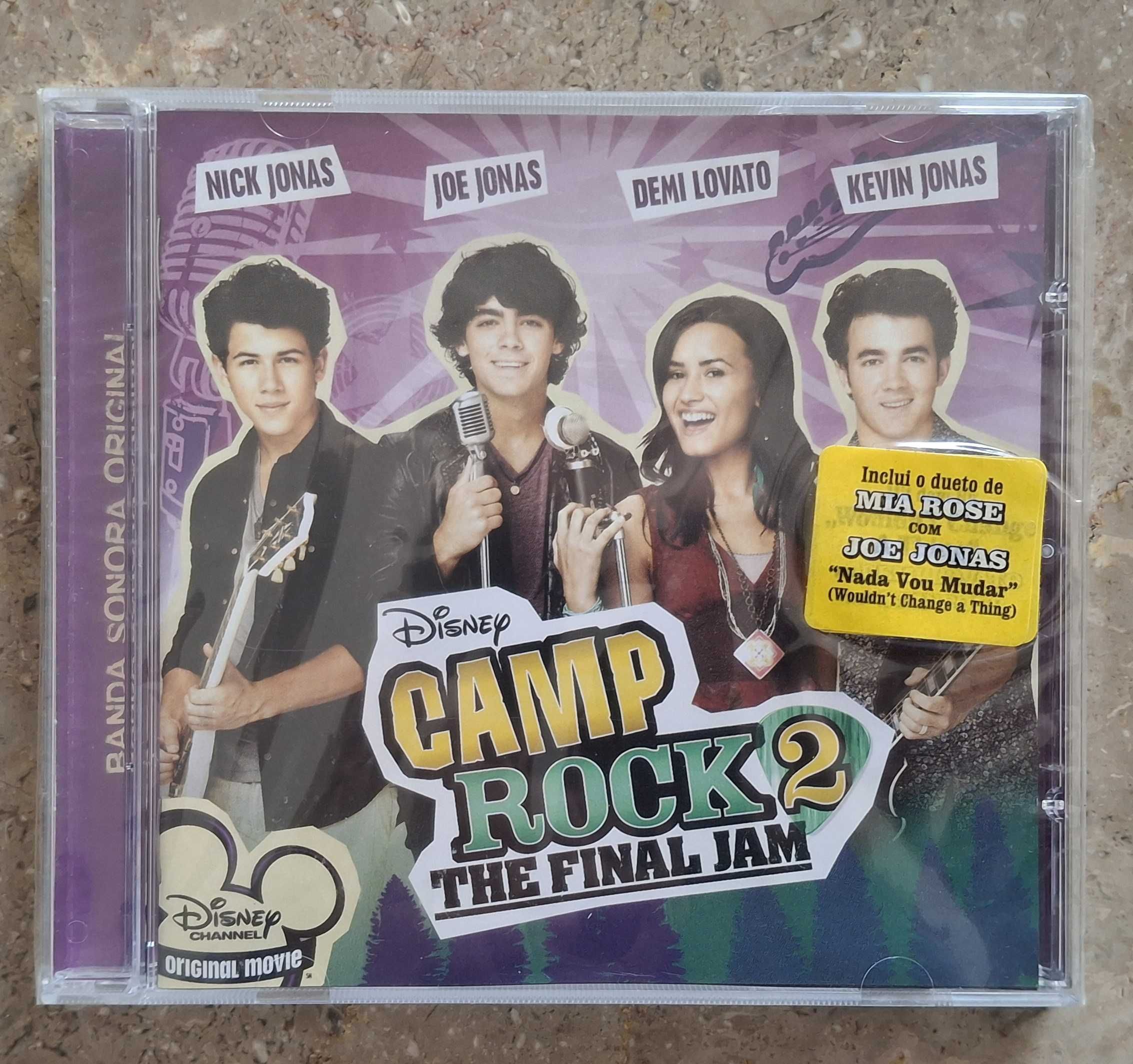 Camp Rock 2 - CD - the final jam - novo e selado