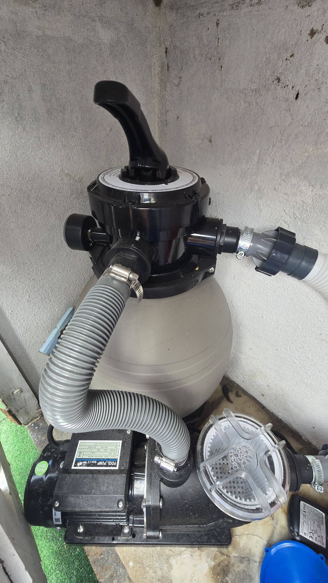 Piscina Bestway Power Steel - Usada em Perfeito Estado