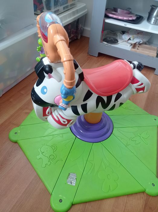 Zebra rodeo para criança