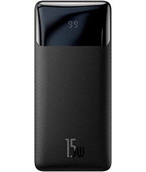Повербанк Power Bank Baseus 30000mAh 15W Display (PPBD050201) чорний