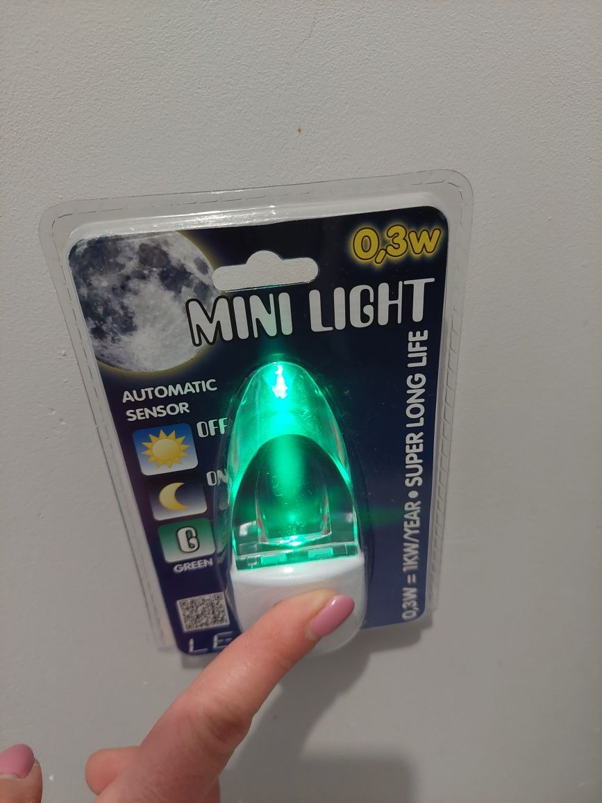 Mini lampka do kontaktu LED 0,3W