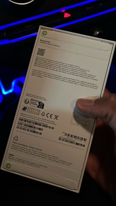 Iphone 17 pro 256GB - selada na caixa