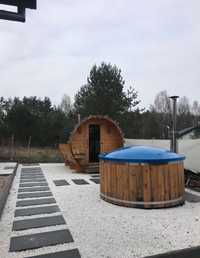 Domek kaszuby sauna jacuzzi