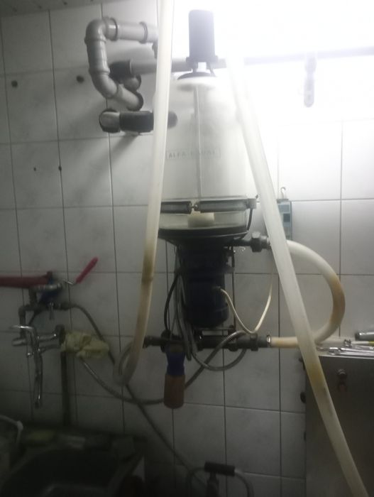 Dojarka Alfa Laval rurociągową