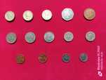 Монеты Англии ELIZABETH2 1970-2013 ONE POUND1983,1985,1987,PENCE,PENNY
