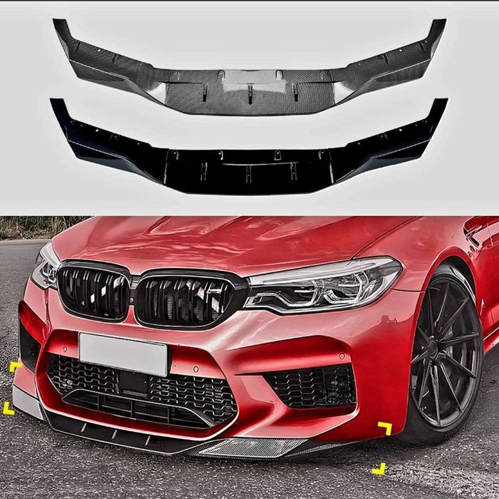 Сплиттер бампера для BMW M5 F90 G30 диффузор губа пороги спойлер сплiт