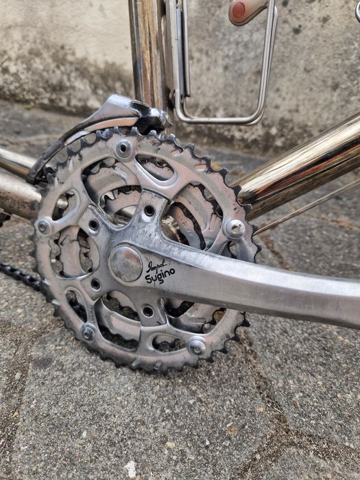 Bicicleta lapierre vintage para peças (quadro + rodas)