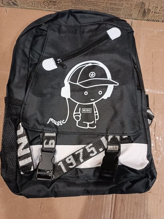 Рюкзак Senkey & Style Music з USB світиться в темряві