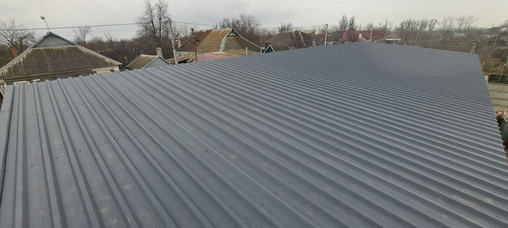 Кровля криш та фасади. Металочерепиця, профнастил, сайдінг металевий
