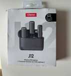 2 microfones e 1 para conectar ao telfone (iphone)