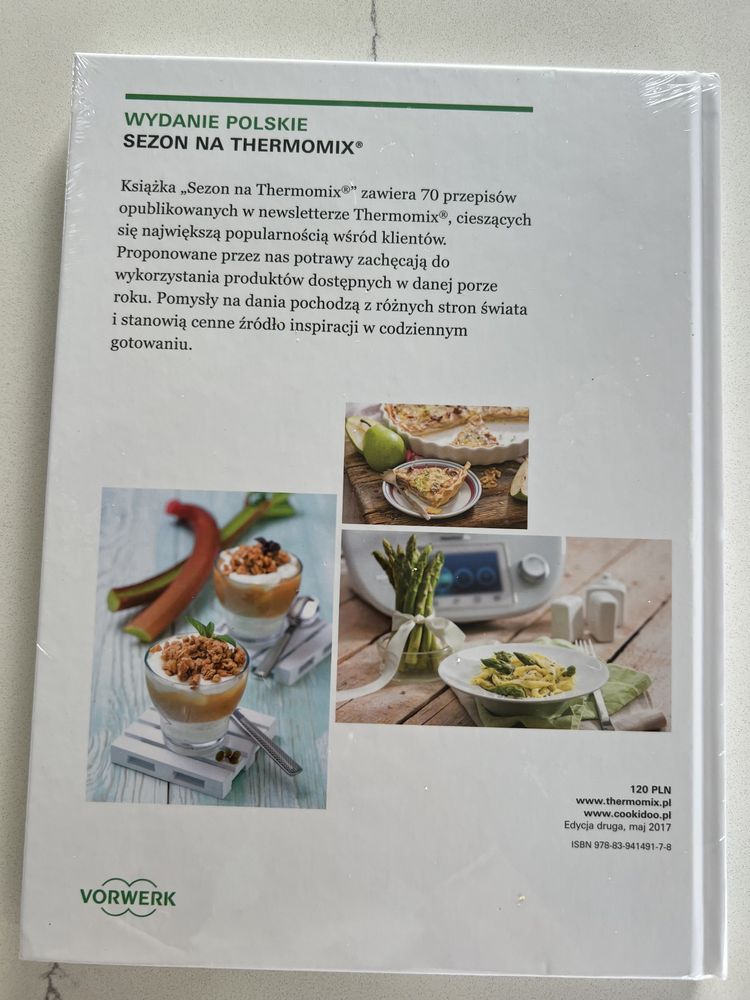 Książka sezon na Thermomix