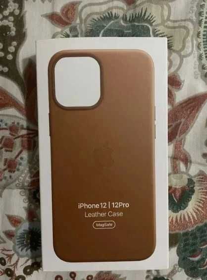 Capa e Carteira Castanha iPhone 12 / 12 Pro
