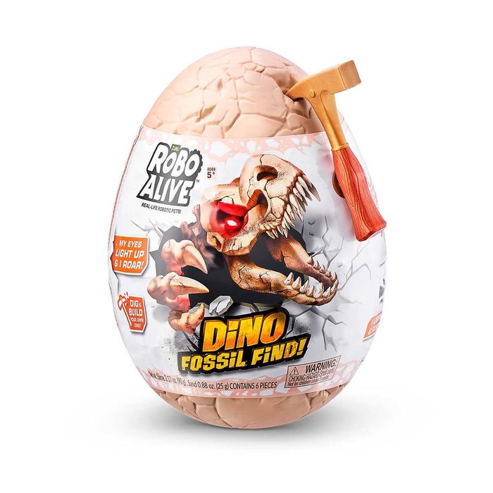 Интерактивный набор-сюрприз ROBO ALIVE Раскопки динозавра 7156