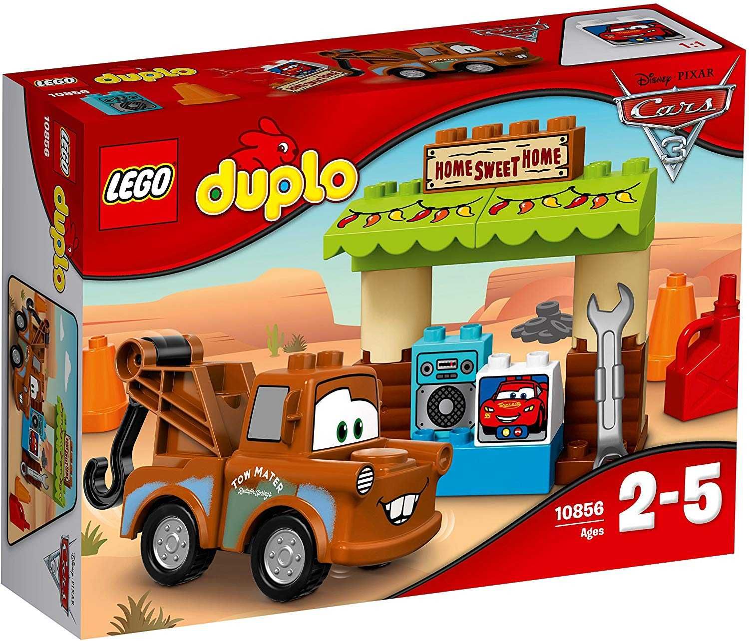 Klocki LEGO DUPLO Cars 10856 Szopa Złomka Auta NOWE Lublin