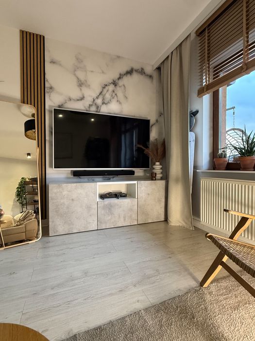 Besta ikea rtv imitacjs betonu