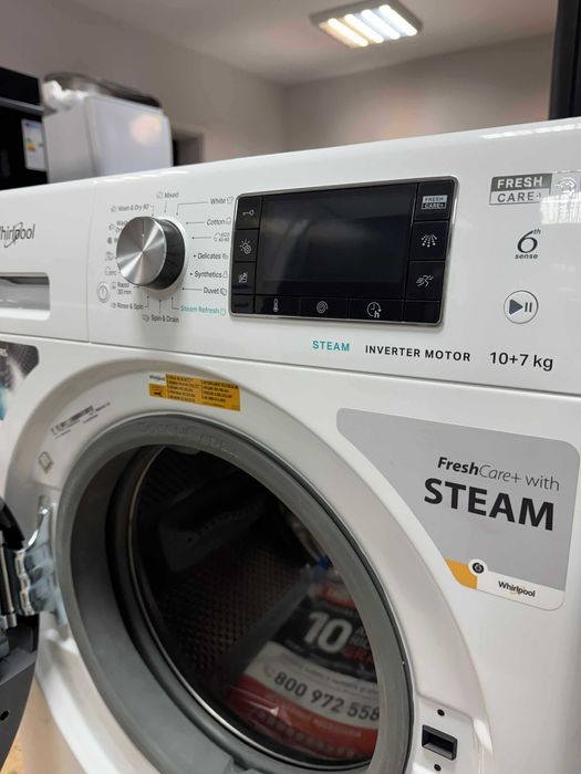 OUTLET nowa Pralko-suszarka FFWDD10762 5BVEU 10/7 kg 1600 obr. L2 &