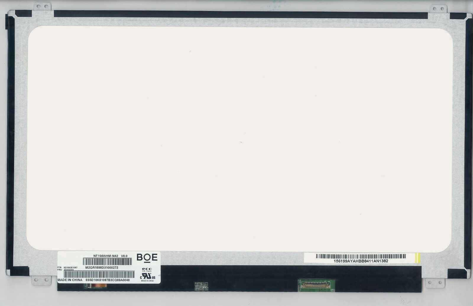 Матриця – BOE 15.6" (NT156WHM-N42)" LED 30-pin! eDp HD (1366×768) Slim