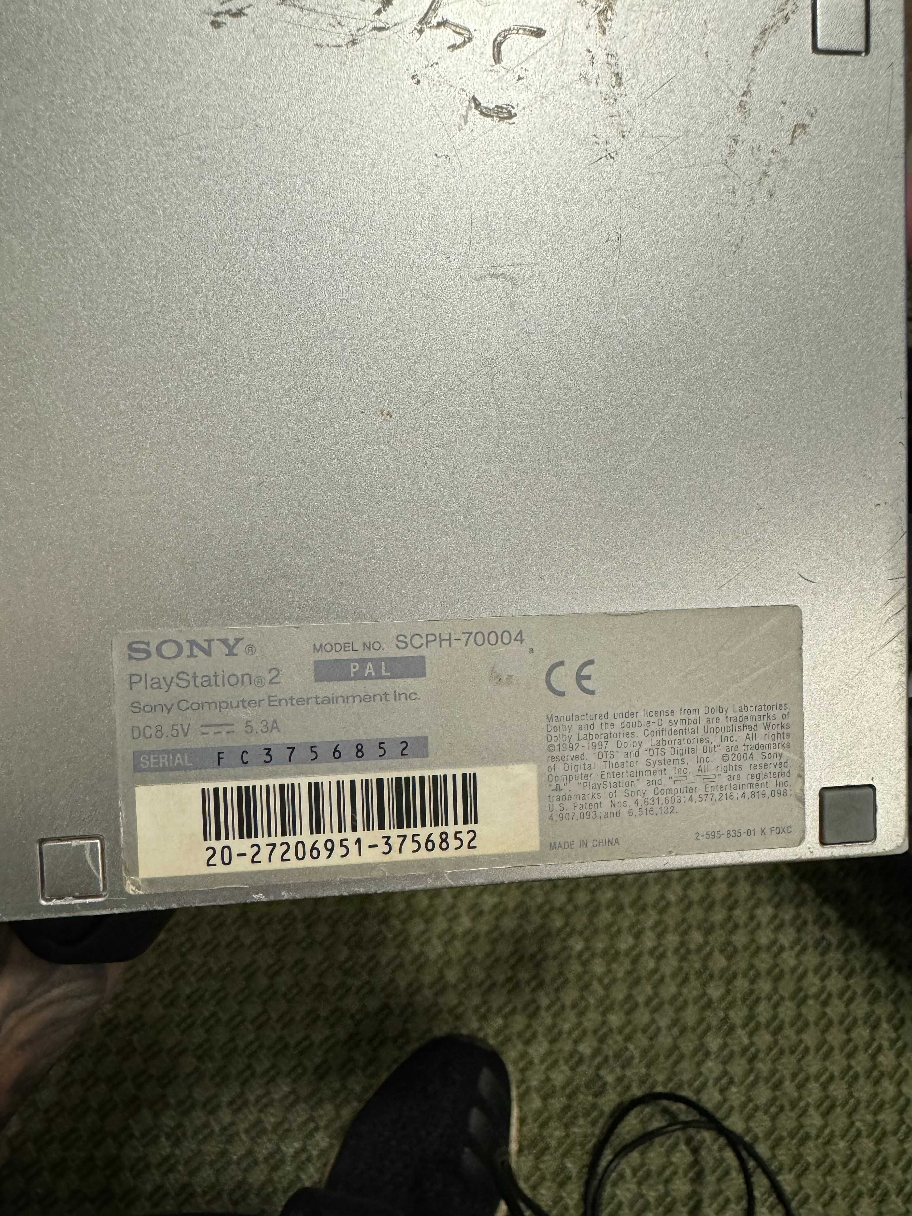 Playstation 2 slim silver + jogos