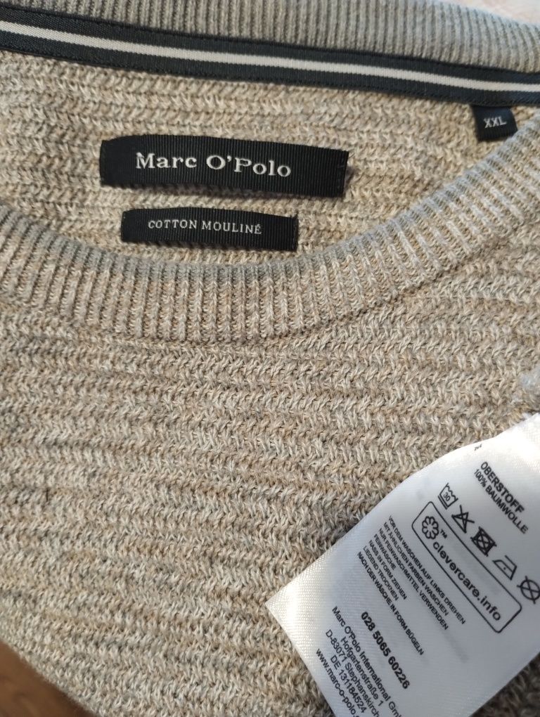 Nowy sweter bawełniany marki Mar'C Polo XXL