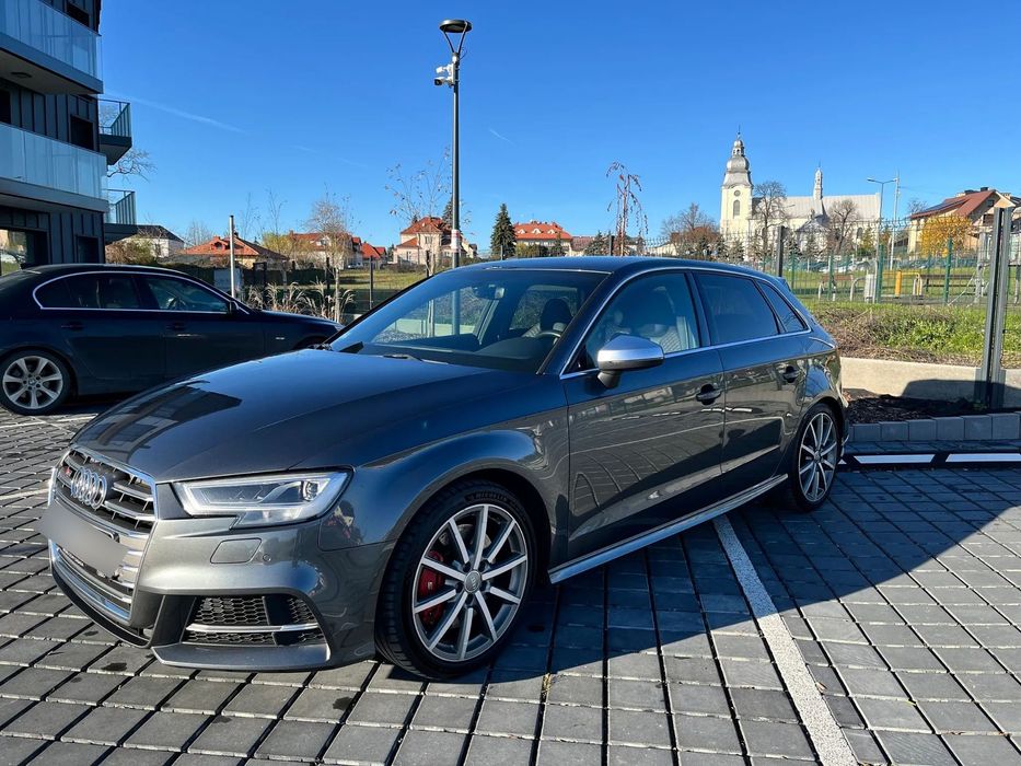 Audi S3 Facelift, Salon PL, ASO co 15 tyś, Bezwypadkowy, Ceramika