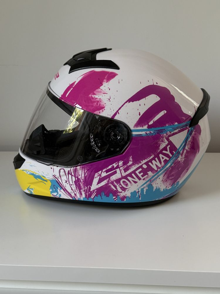 Kask LS2 rozm. S - unikatowe malowanie