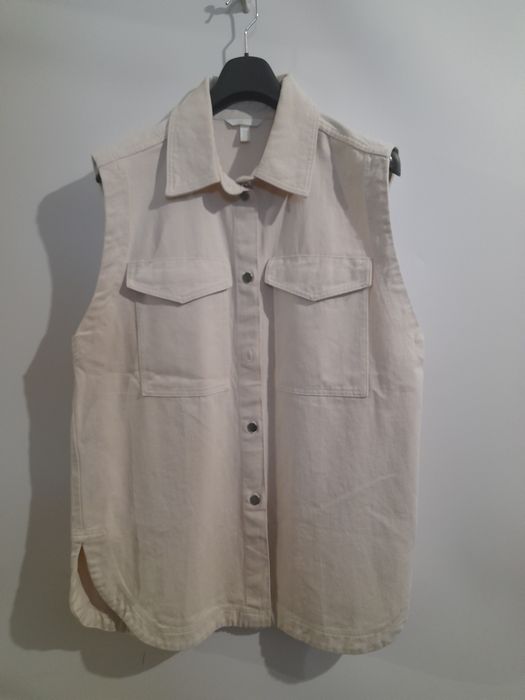 Жіночий джинсовий жилет безрукавка H&M