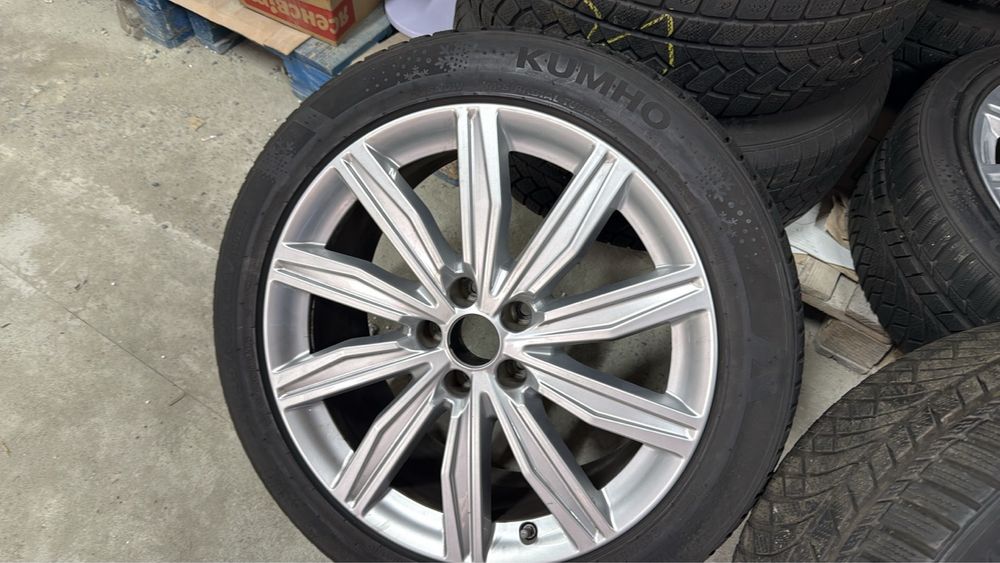 Диски 5х112 r19 с зимней резиной диски ауди бмв vw skoda