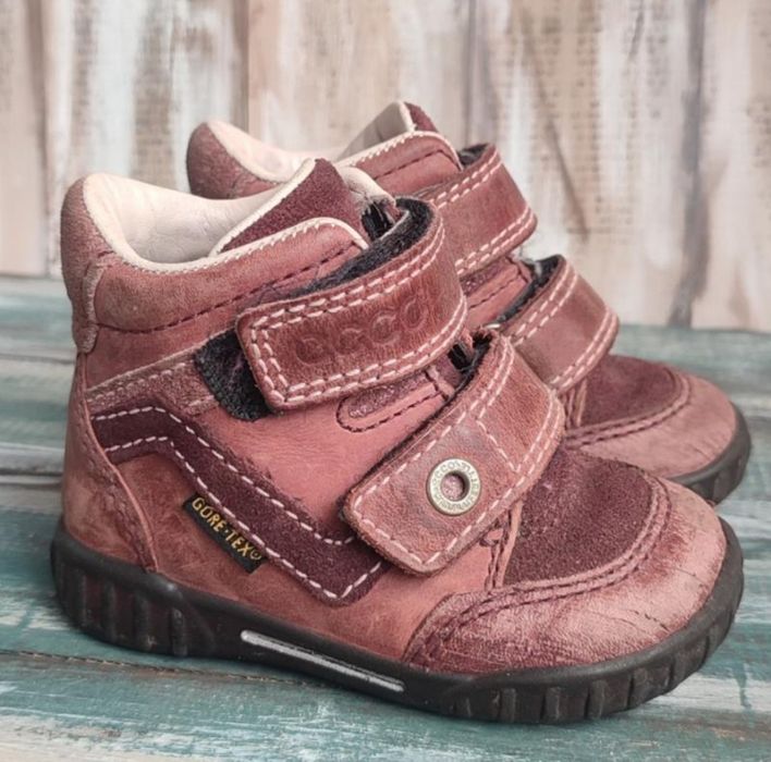 Ботинки Ecco (19 разм, стелька 12.5 см, на ножку 11-12 см)у