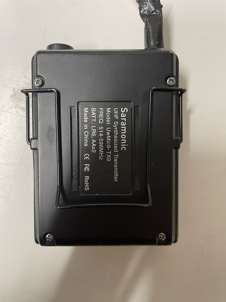 Saramonic TX 9, nadajnik audio