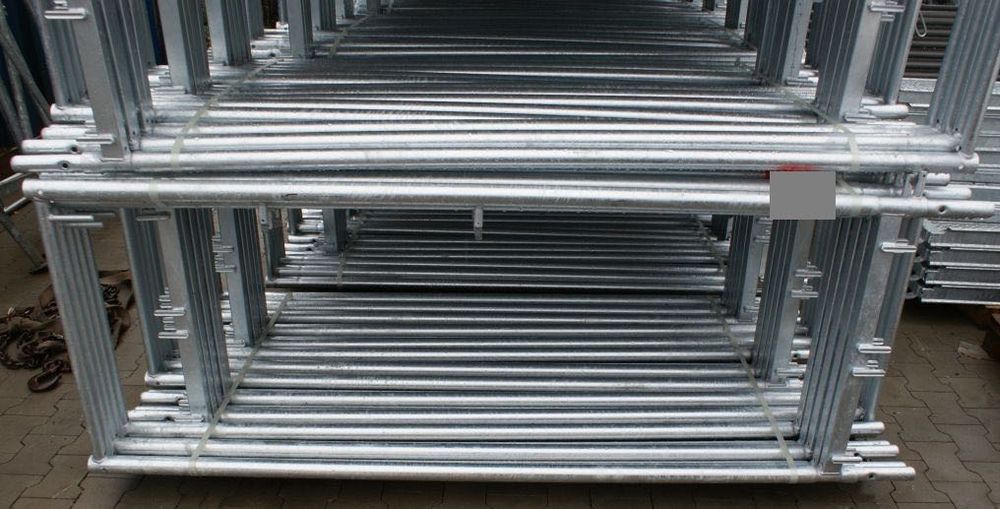 Rusztowanie Fasadowe Elewacyjne Ramowe Typ Plettac 156m2 Gerust Scaff