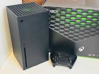 Konsola XBOX Series X 1TB z Padem i Pudłem Czarna Super Stan