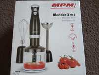 Nowy blender ręczny MPM 3W1