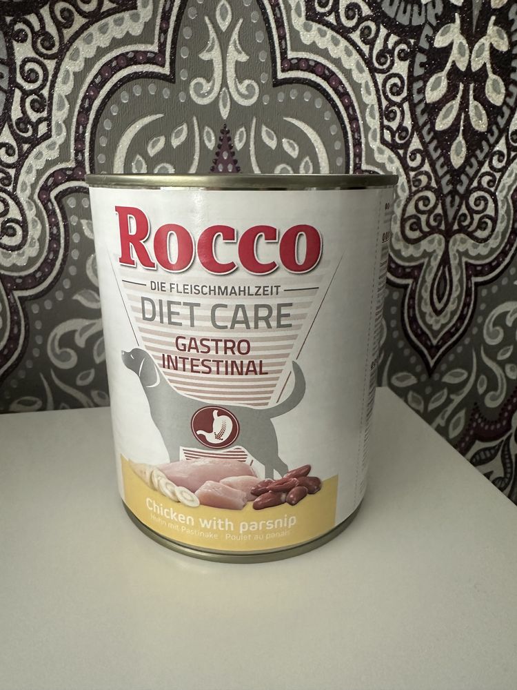 Rocco Diet Care Gastro Intestinal, kurczak z pasternakiem 5x800 g