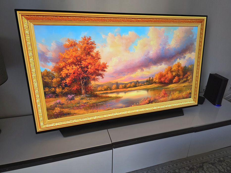 TV OLED LG 55C14LB — 55” 4K UHD Smart TV (estado impecável)