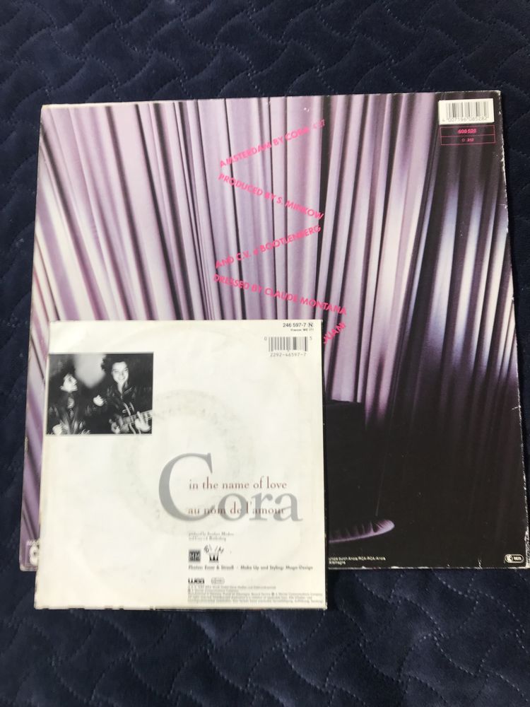 CORA - In The Name Of Love/ Amsterdam. Pakiet 2 winyli ,Italo.