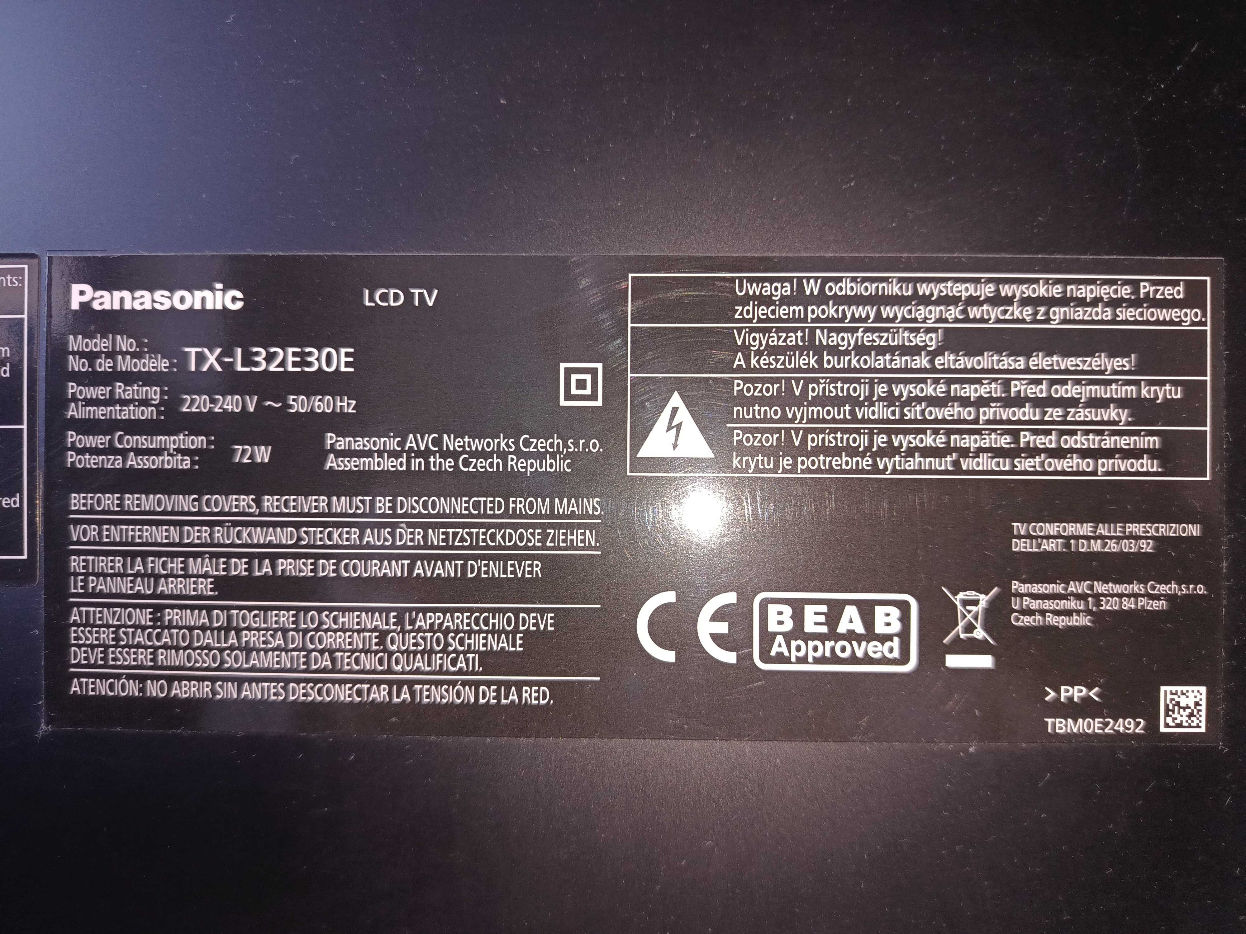 TV telewizor Panasonic Vieta 31,5 cala (80 cm)