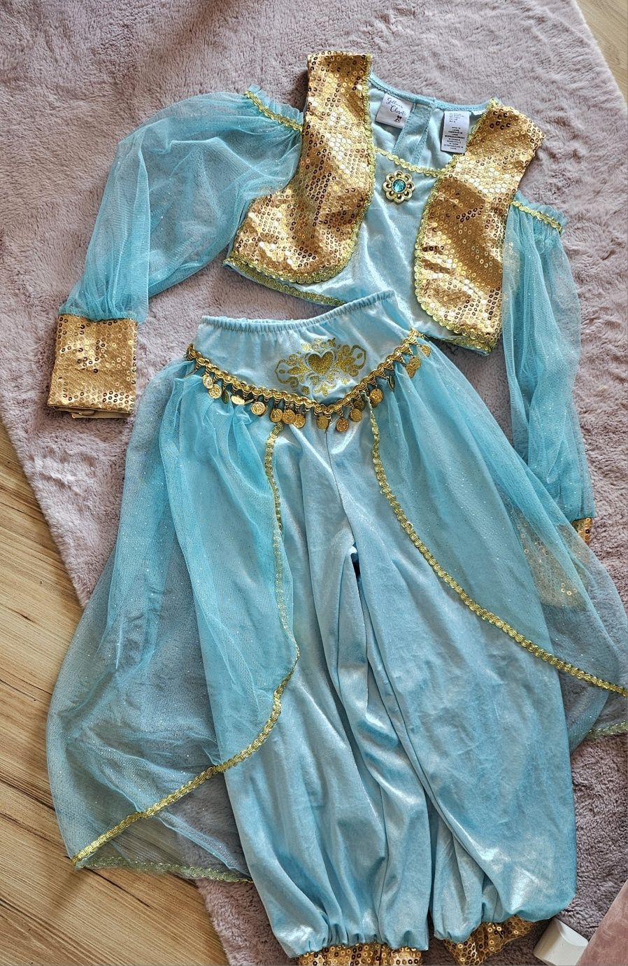 Stroj księżniczki Jasminy – roz 122- 128