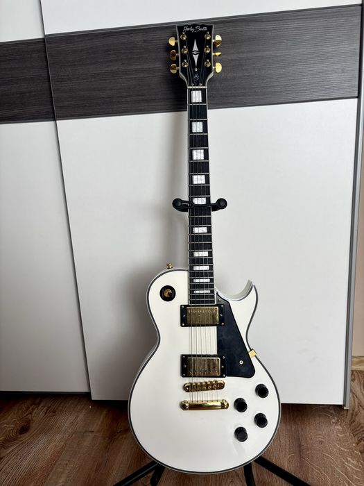 Gitara elektryczna Harley Benton SC-500 WH jak Les Paul