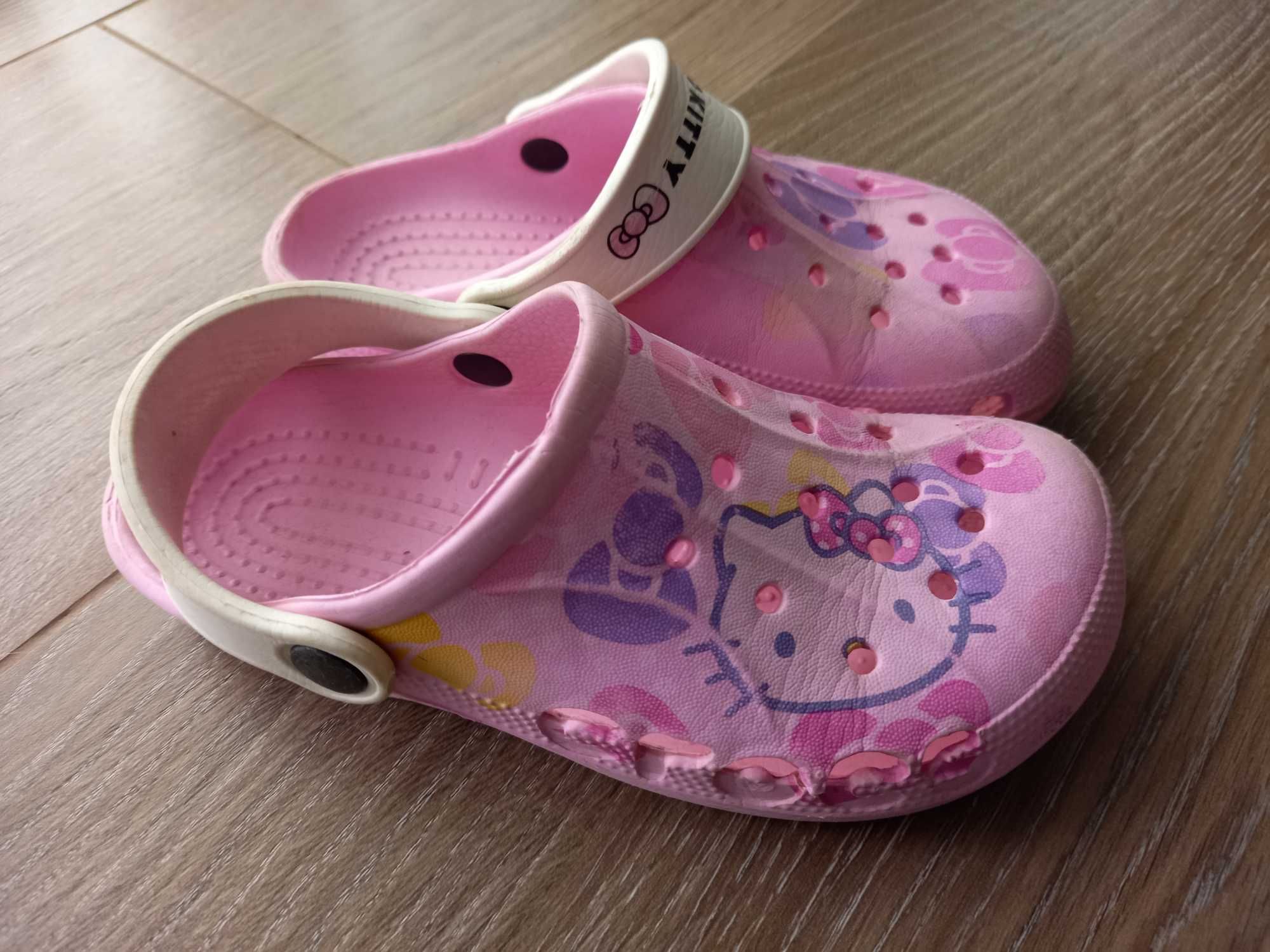 Klapki crocs croksy Hello Kitty roz. W 5