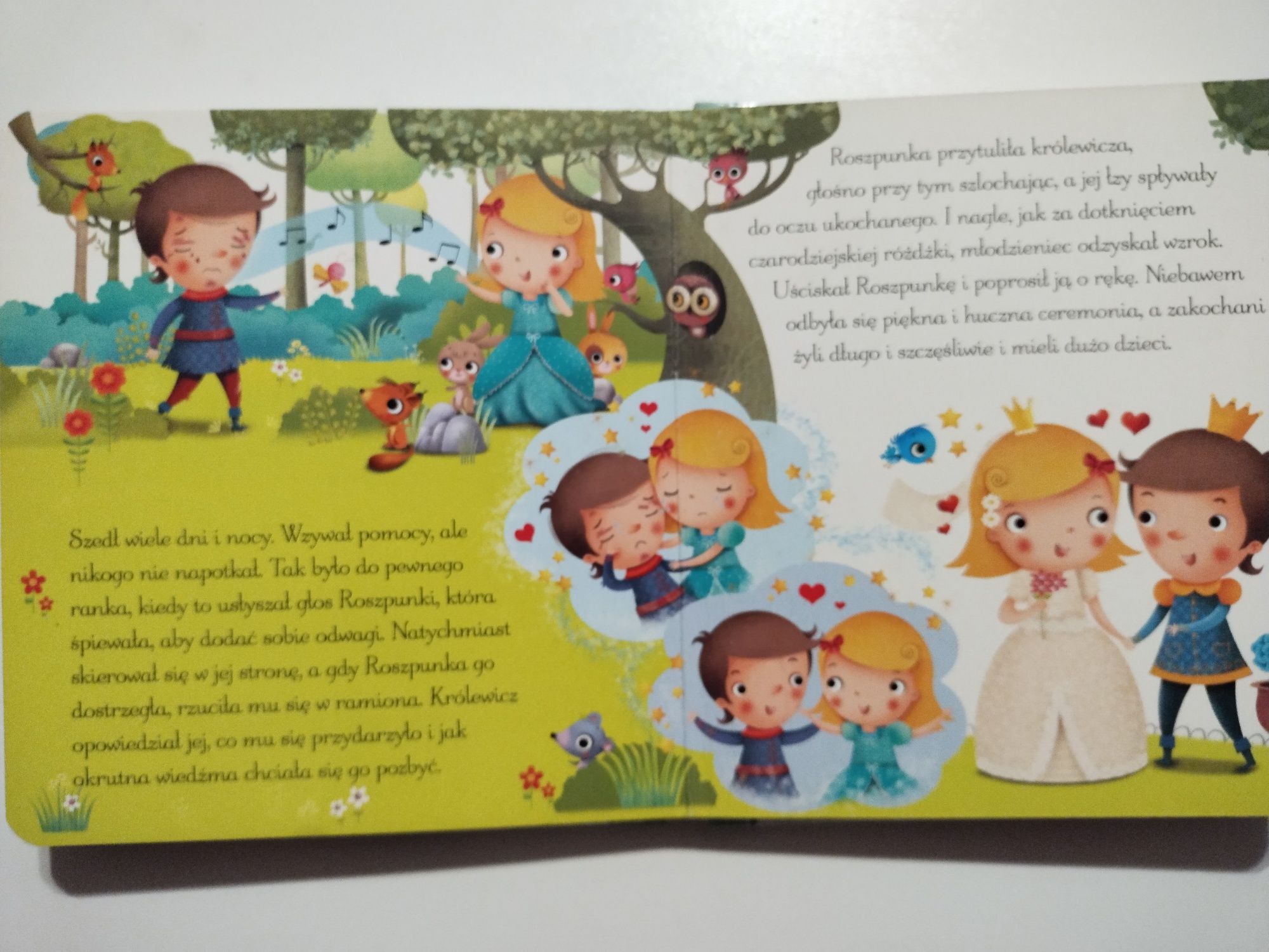 Книга Рапунцель Roszpunka для изучения польского языка