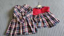 Vestidos xadrez Zippy