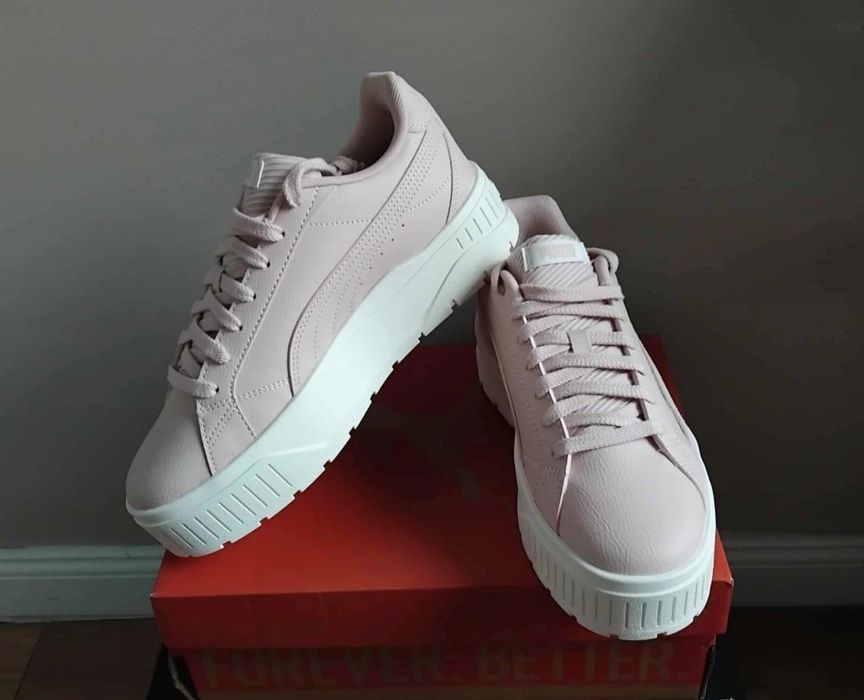 -40% Sneakersy skórzane Puma, R. 39. Wkładka 25 cm.