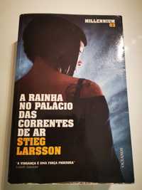 Livro A Rainha do Palácio das Correntes de Ar - Stieg Larsson