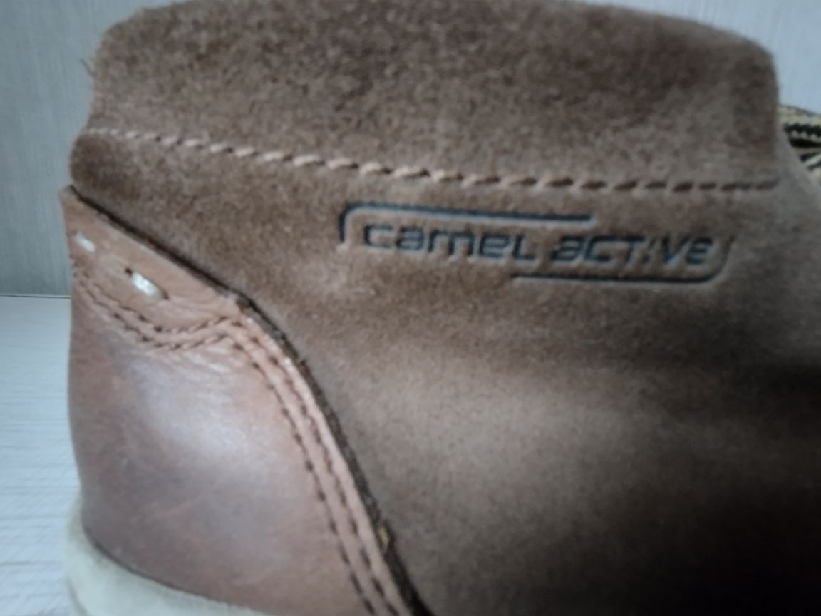 Шкіряні черевики Camel