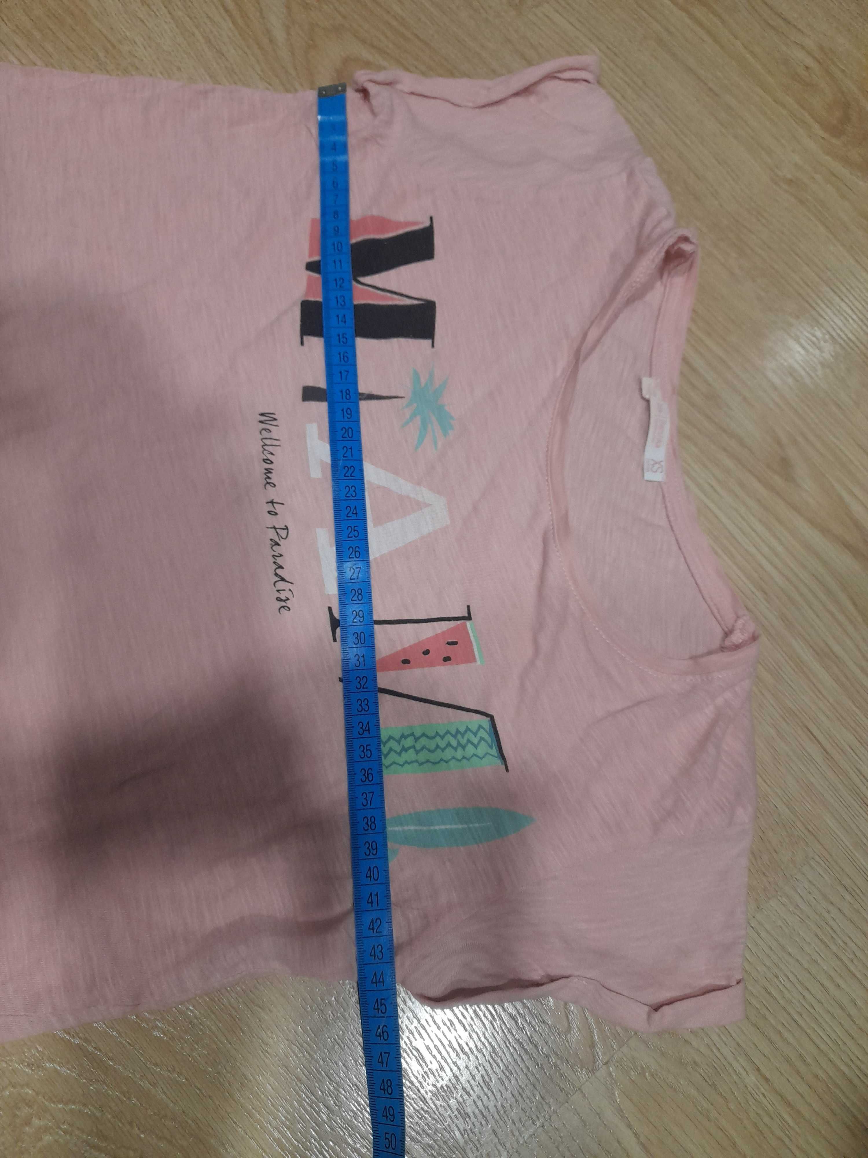 T-shirt dziewczęcy Bershka rozm. XS