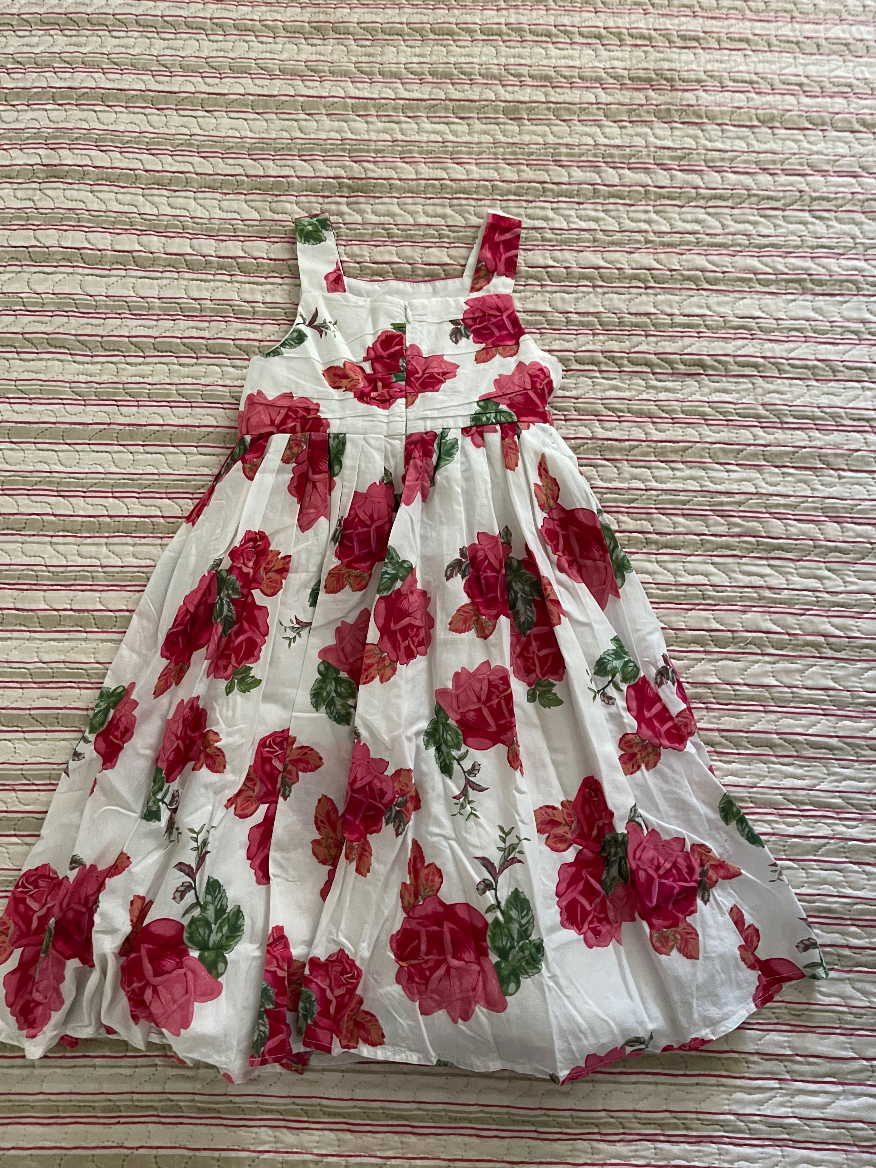 Vestido para menina de 6/7 anos